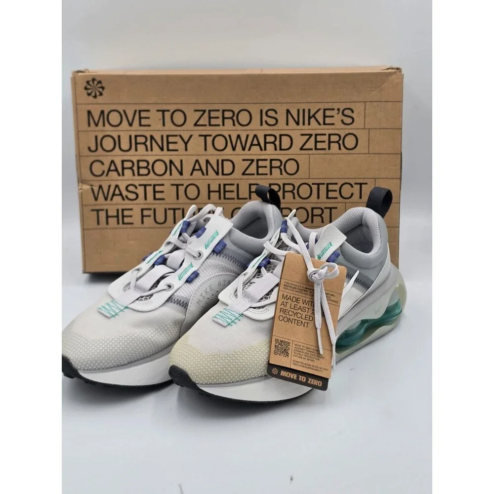 Nike Air Max 2021 GS 5Y Women’s 6.5 Photon Dust Summit White DA3199 003 New